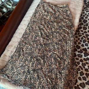 ankle length leopard print skirt from aritztia, wilfred line